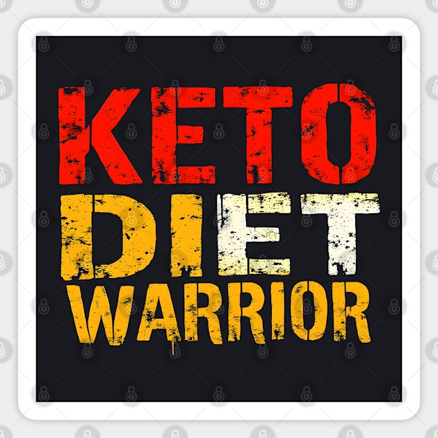 Keto Diet Warrior Magnet by MakerMind8.2